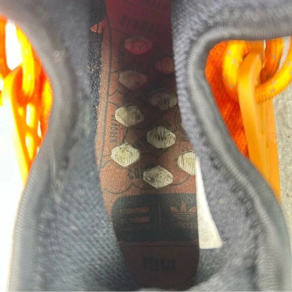 Adidas Pharrell x NMD Human Race HU Orange Athletic Shoe Sneaker Mens Size 8.5 - Picture 10 of 10